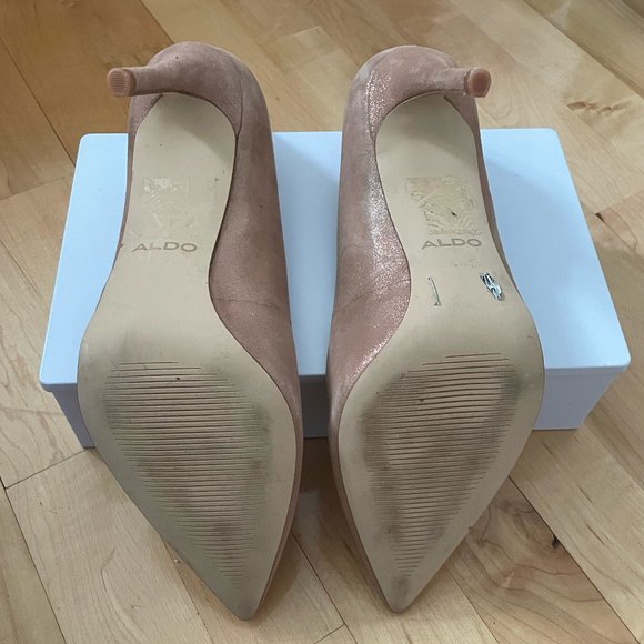 Aldo heels - Copper - Gold - Rose Gold - Picture 6 of 7